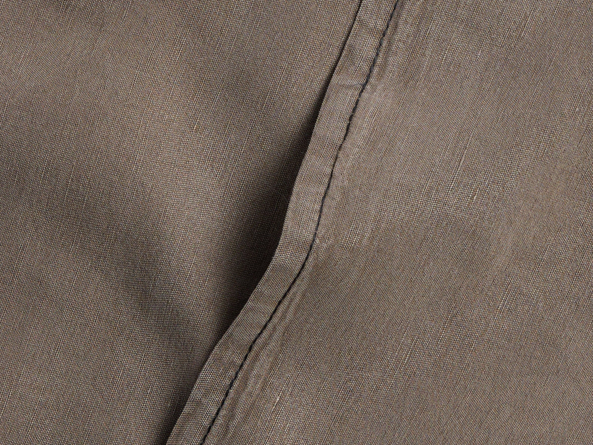 Linen Tencel Euro Sham (Warm Grey) - Image 3