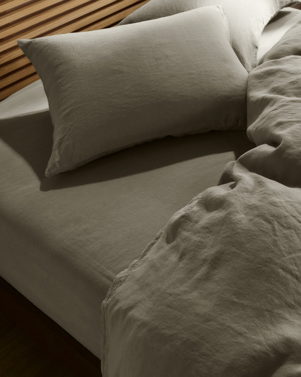 Linen Tencel Pillowcase Set - FINAL SALE (Moss) - Image 2