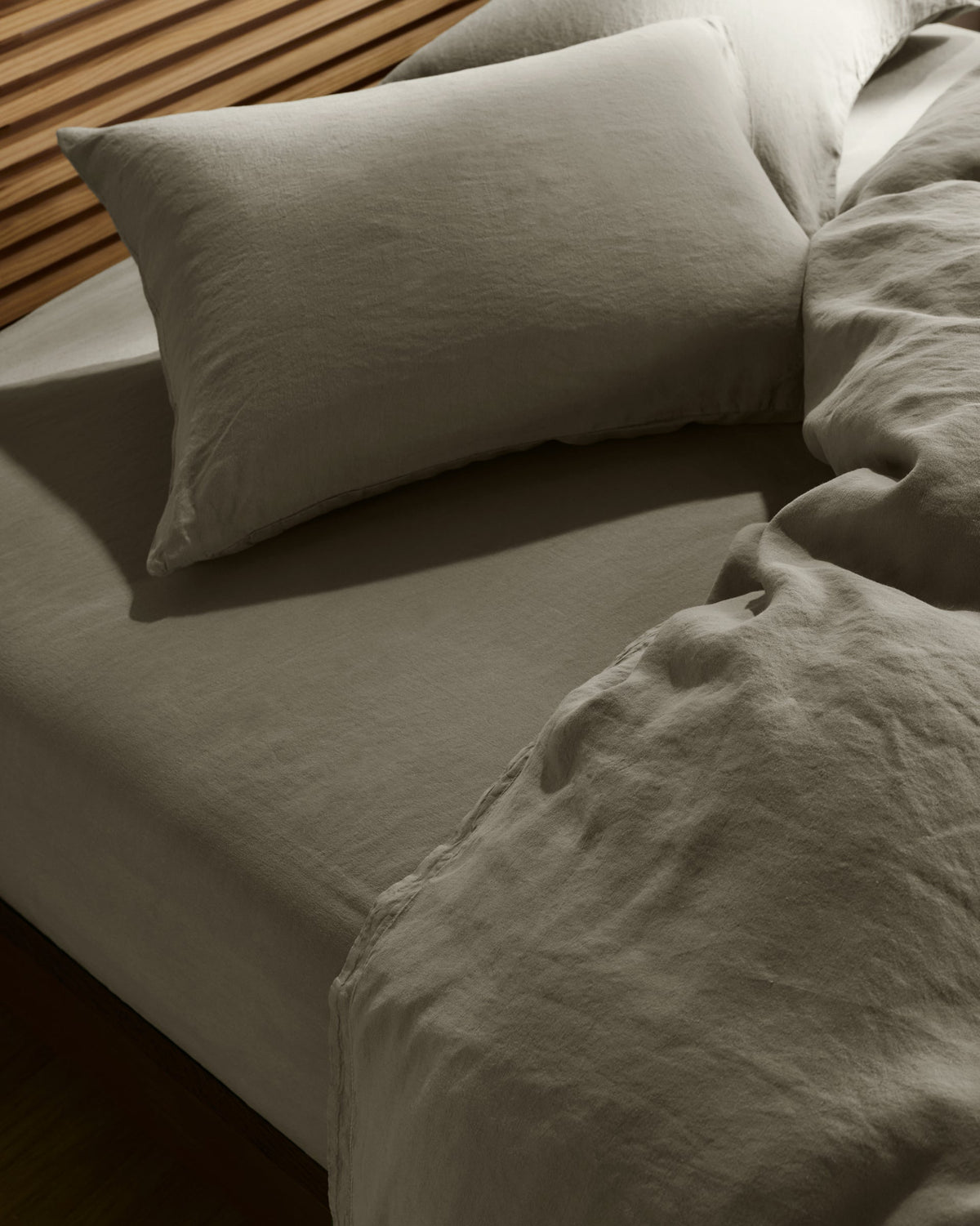 Linen Tencel Pillowcase Set - FINAL SALE (Moss) - Image 2