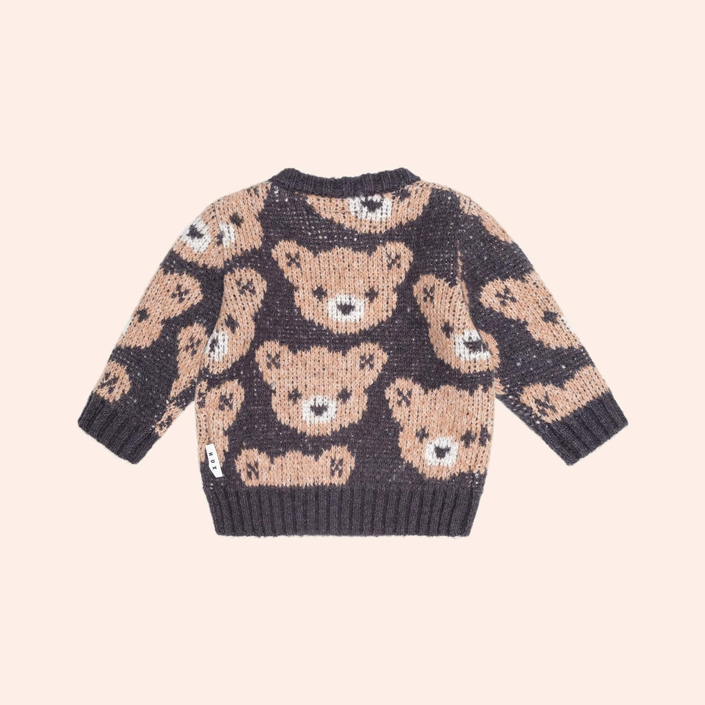 Huxbaby Soft Black Hux Sponge Pullover, 6-12M - Image 2