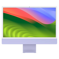 Apple iMac 24 2023 Purple 4.06 GHz M3 8-Core CPU 8GB Unified Memory 512GB Solid State Drive 10-Core GPU