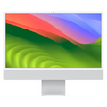 Apple iMac 24 2023 Silver 4.06 GHz M3 8-Core CPU 8GB Unified Memory 1TB Solid State Drive 8-Core GPU