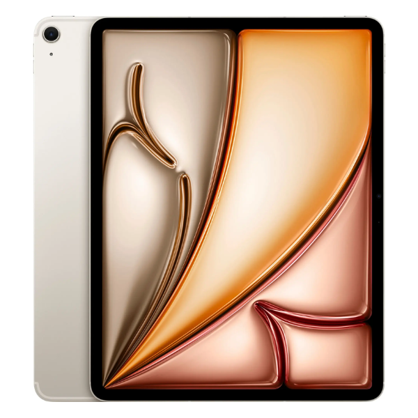 iPad Air 13" (M2, 2024) 512GB - Starlight (Wi-Fi + Cellular)