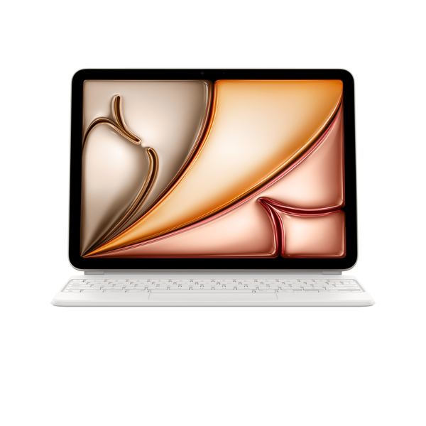 Apple Magic Keyboard for iPad Air 11-inch (M2) - White - Image 2