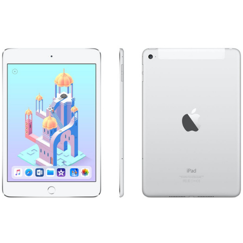 iPad mini (4th Gen, 2015) 32GB - Silver (Wi-Fi + Cellular) - Image 2