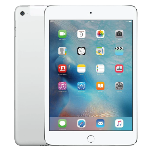 iPad mini (4th Gen, 2015) 32GB - Silver (Wi-Fi + Cellular)