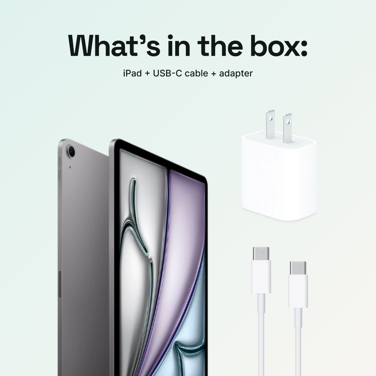 iPad Air 11" (M3, 2025) 128GB - Space Gray (Wi-Fi + Cellular) - Image 4