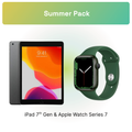 iPad 7th Gen + Apple Watch Series 7 - Summer Pack