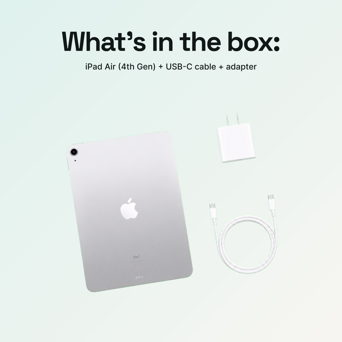iPad Air 10.9" (4th Gen, 2020) 256GB - Silver (Wi-Fi + Cellular) - Image 4