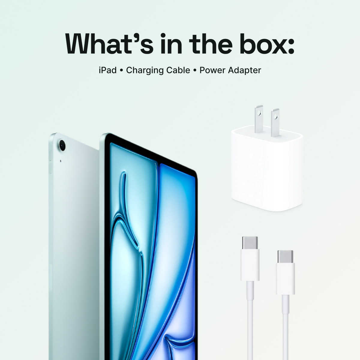 iPad Air 11" (M3, 2025) 128GB - Blue (Wi-Fi + Cellular) - Image 4