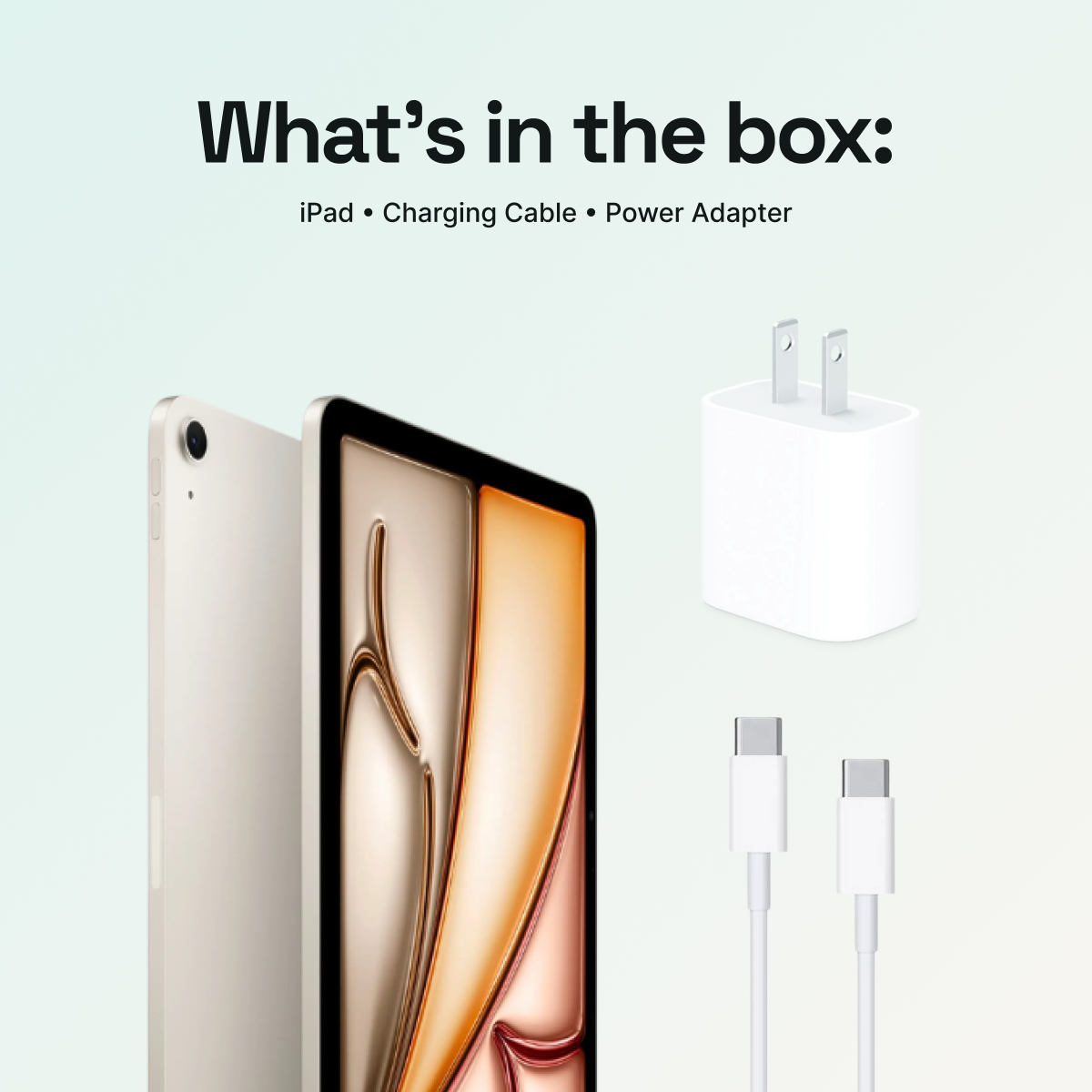 iPad Air 11" (M3, 2025) 128GB - Starlight (Wi-Fi) - Image 4