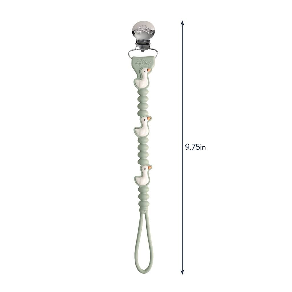 Itzy Ritzy Paci Strap Plus - Goose - Image 2