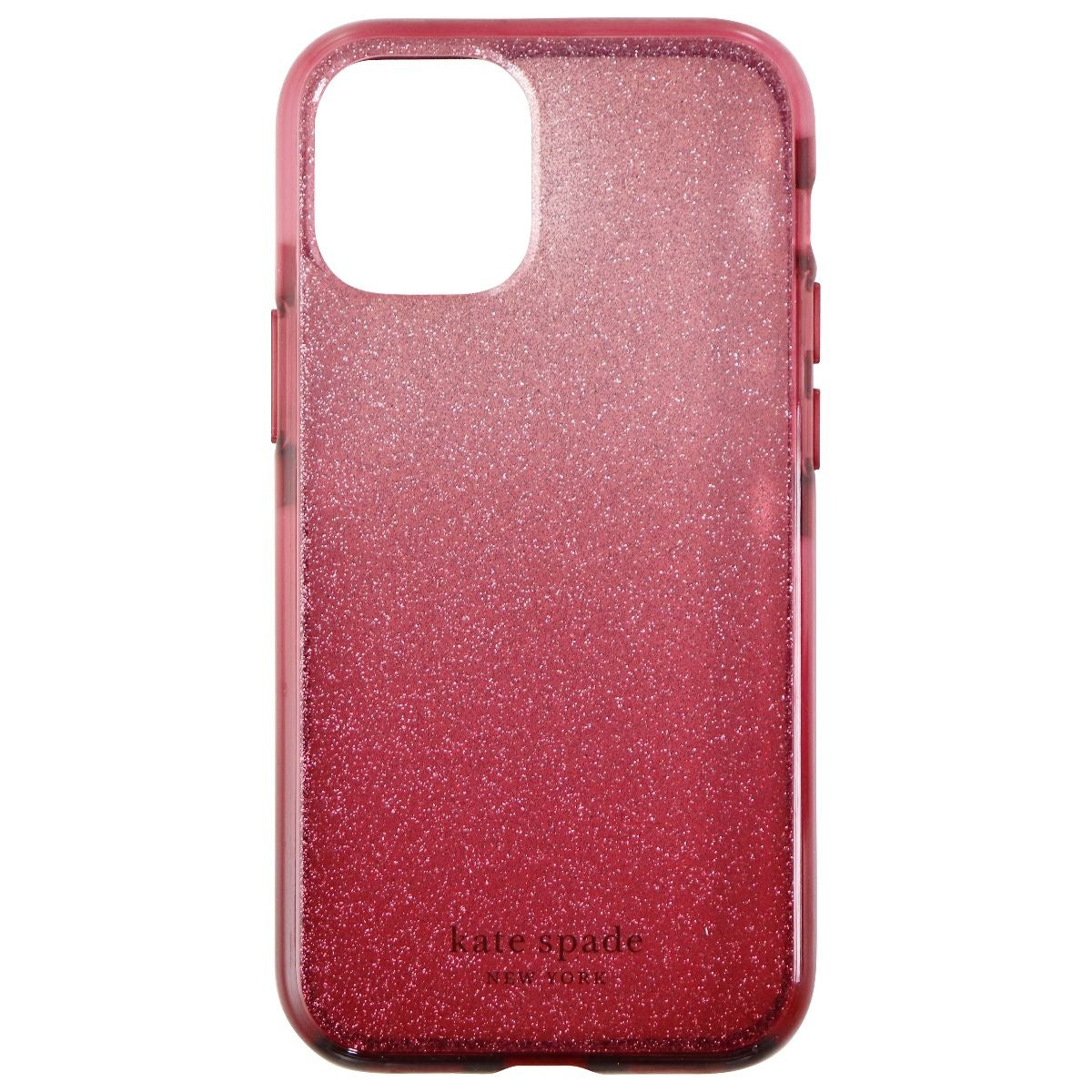 Kate Spade Defensive Hardshell Case for iPhone 12 mini - Glitter Ombre Magenta - New - Image 2
