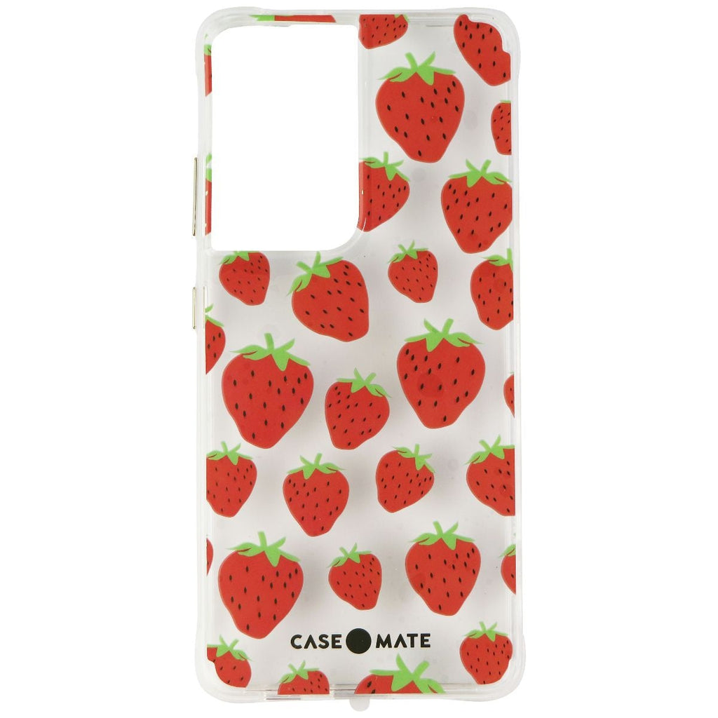 Case-Mate Prints Series Case for Samsung Galaxy S21 Ultra 5G - Strawberry Jam - New - Image 2