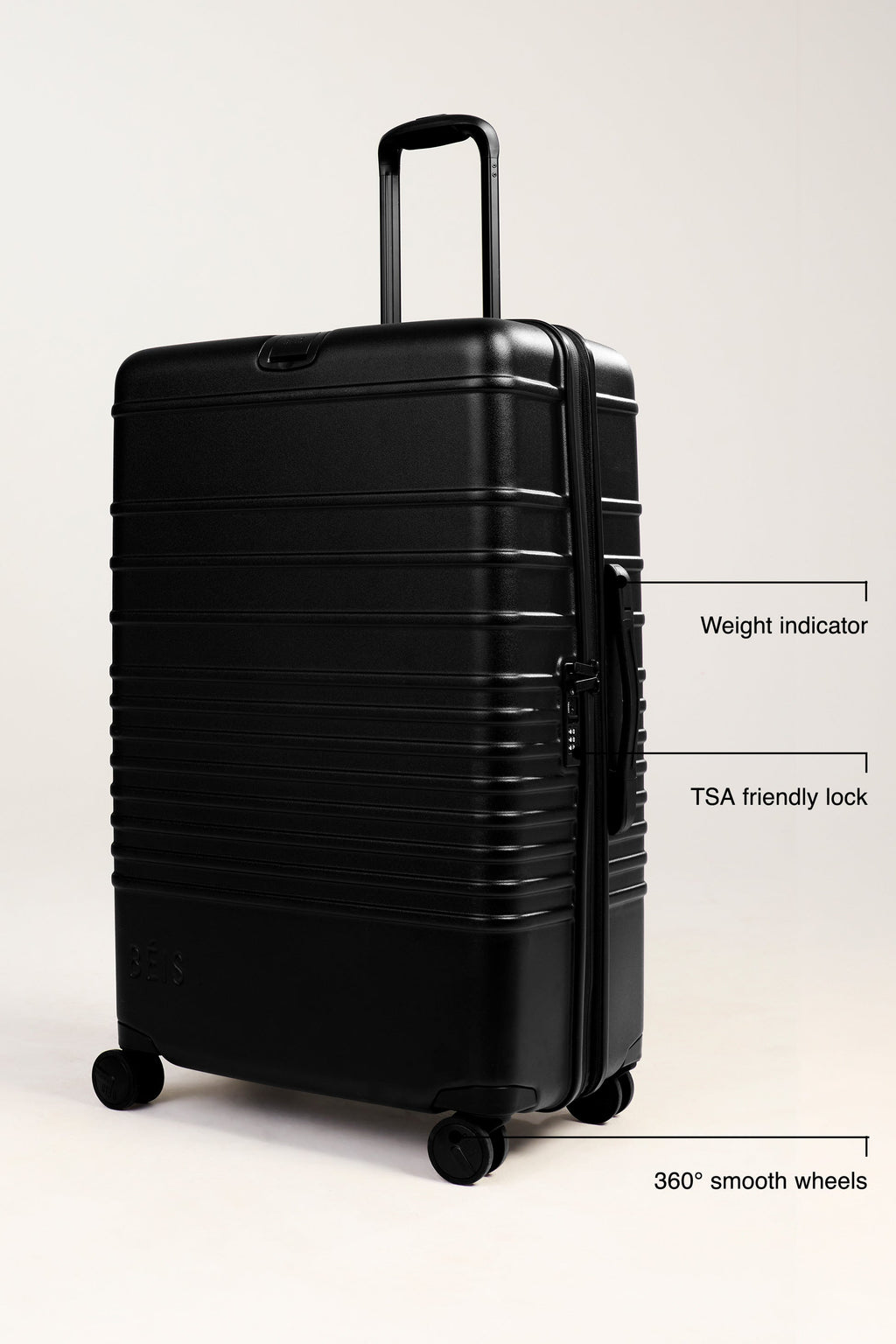 The Large Check-In Roller in All Black - Image 2