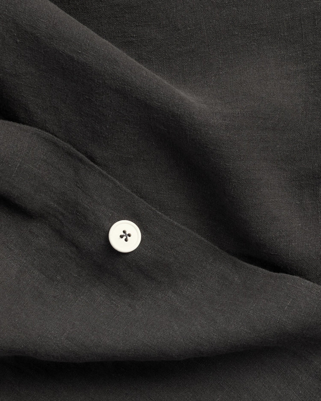 Linen Duvet Cover Set - Onyx K/CK - Image 3