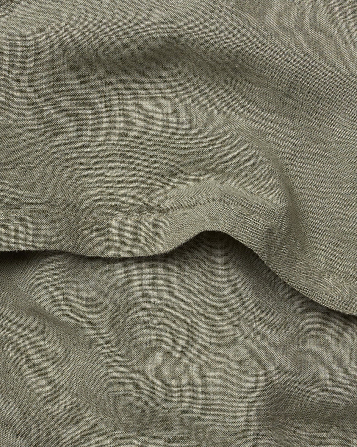 Linen Euro Sham (Moss) - Image 3