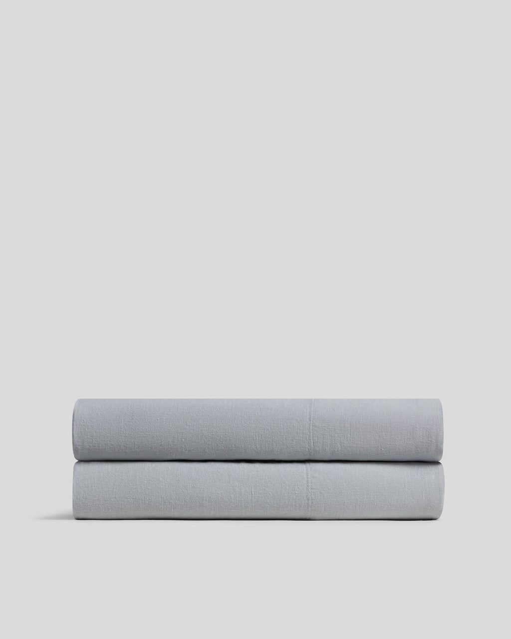 Linen Fitted Sheet (Sky)