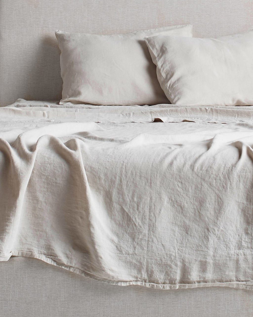 Linen Sheet Set - Bone K/CK - Image 6