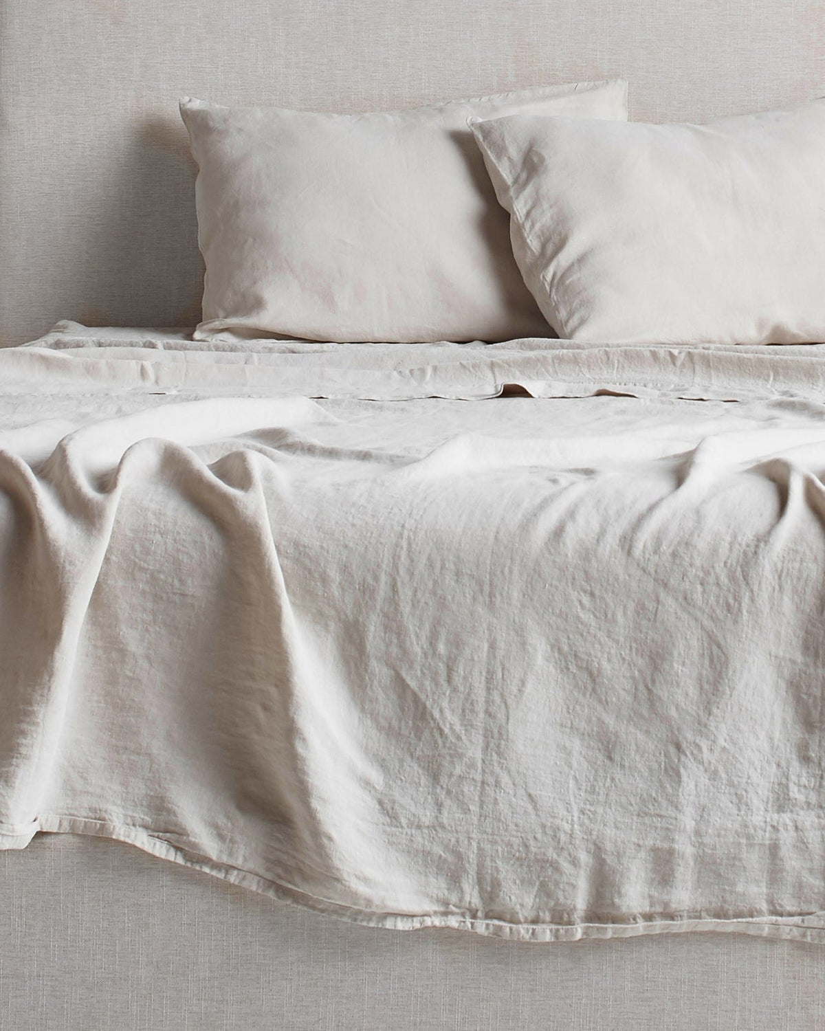 Linen Sheet Set - Bone K/CK - Image 6
