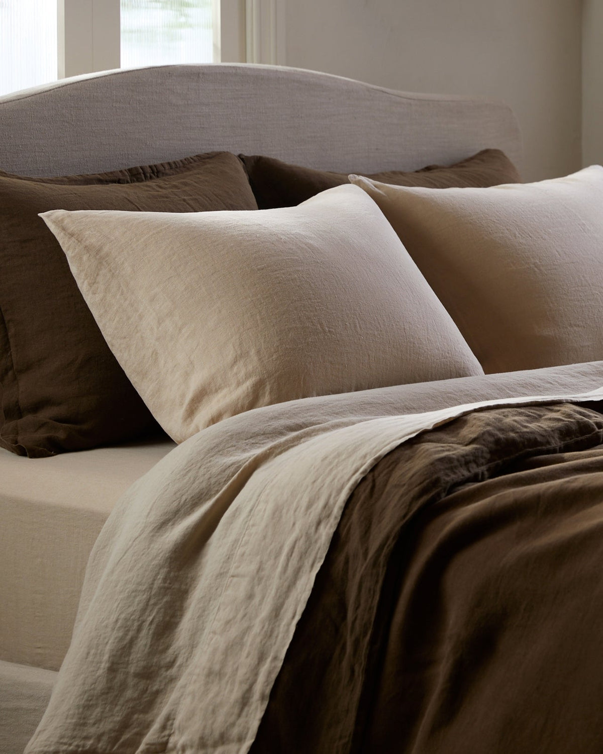 Linen Sheet Set - Toast K/CK - Image 2