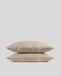 Linen Pillowcase Set (Bone Stripe)