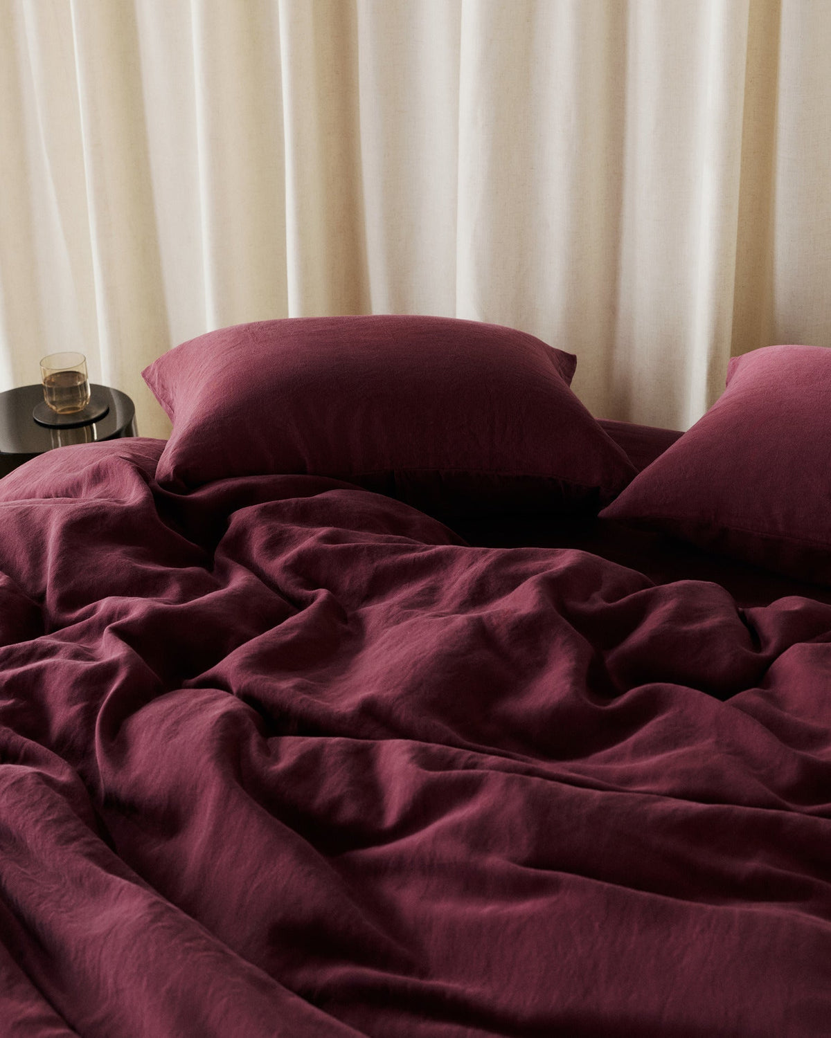 Linen Tencel Venice Set - Garnet K/CK - Image 2