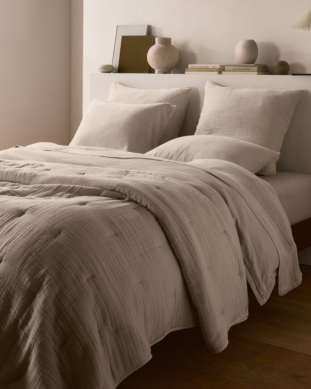 Linen Tencel Top Sheet (Bone) - Image 4