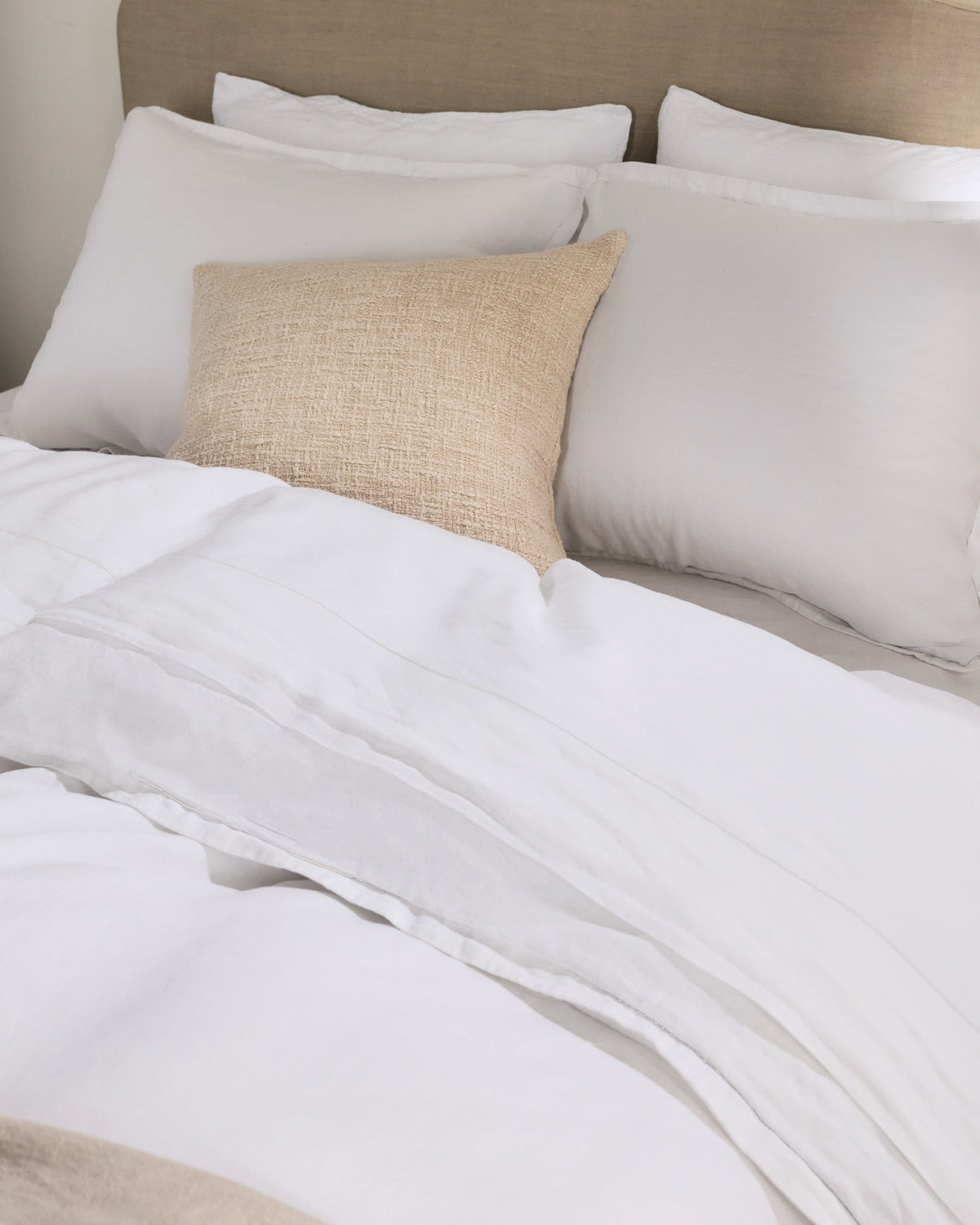 Linen Tencel Bundle - White K/CK - Image 4