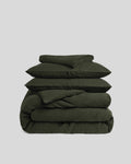 Linen Venice Set - Evergreen K/CK