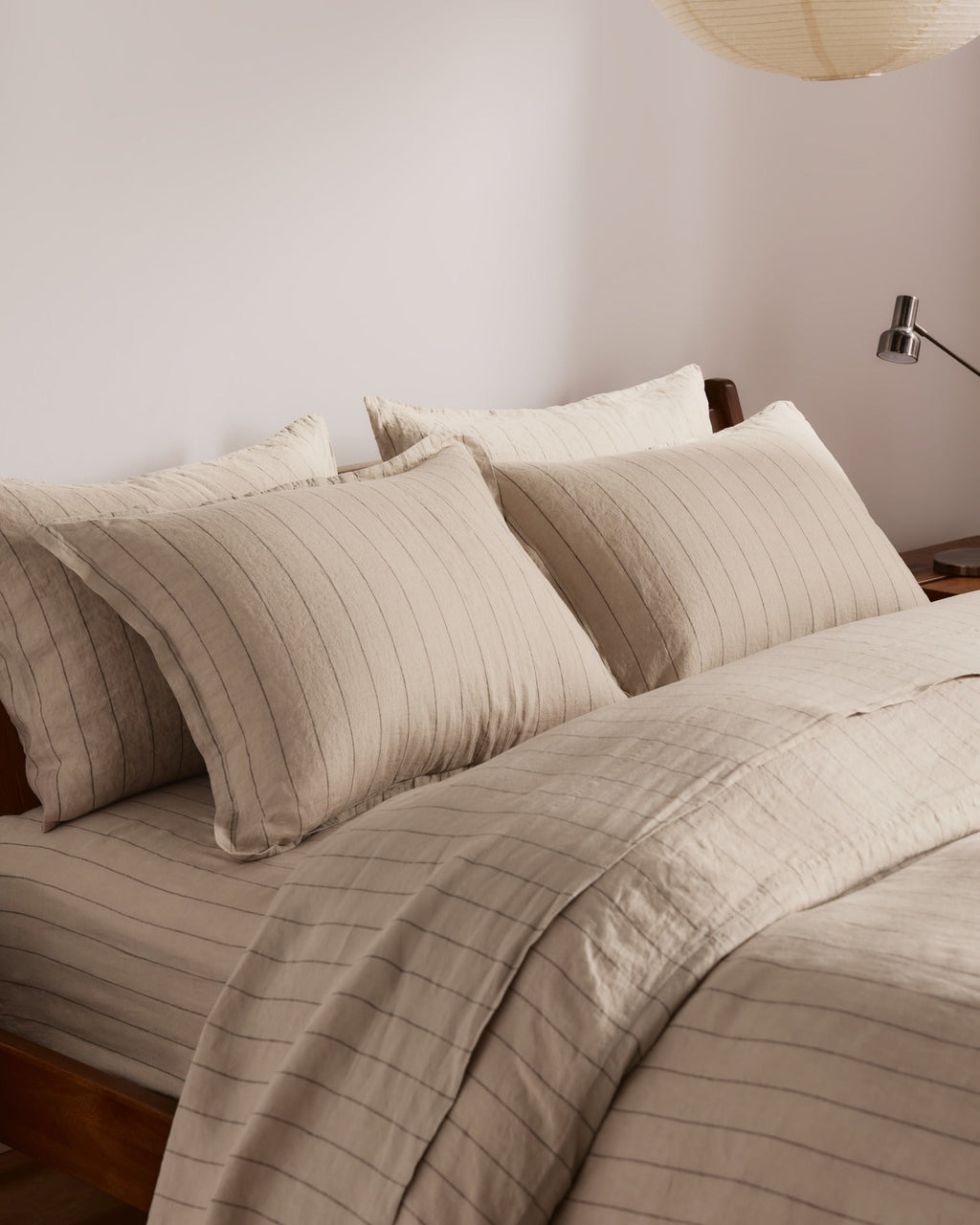 Linen Bundle - Bone Stripe K/CK - Image 4