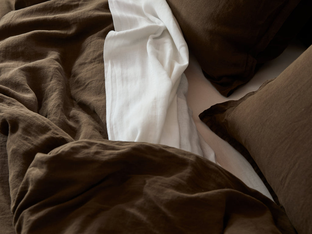 Linen Duvet Cover (Java) - Image 4