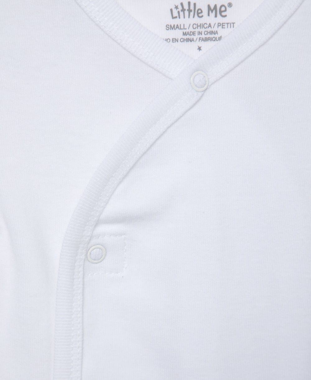 Little Me White 3-Pack T-Shirts - White, Small - Image 4