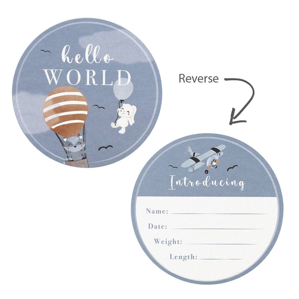 Living Textiles Hello World Gift Set - Up And Up Away - Image 5