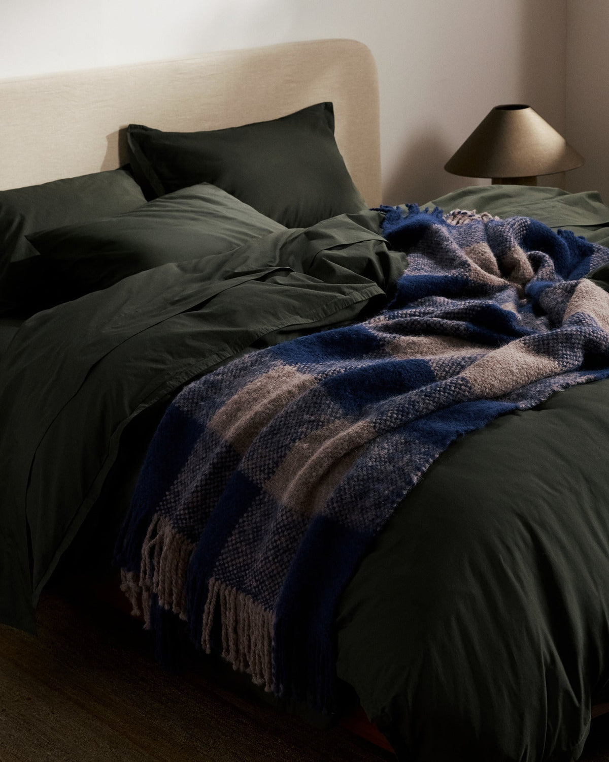Percale Duvet Cover Set - Evergreen TW/XL - Image 5
