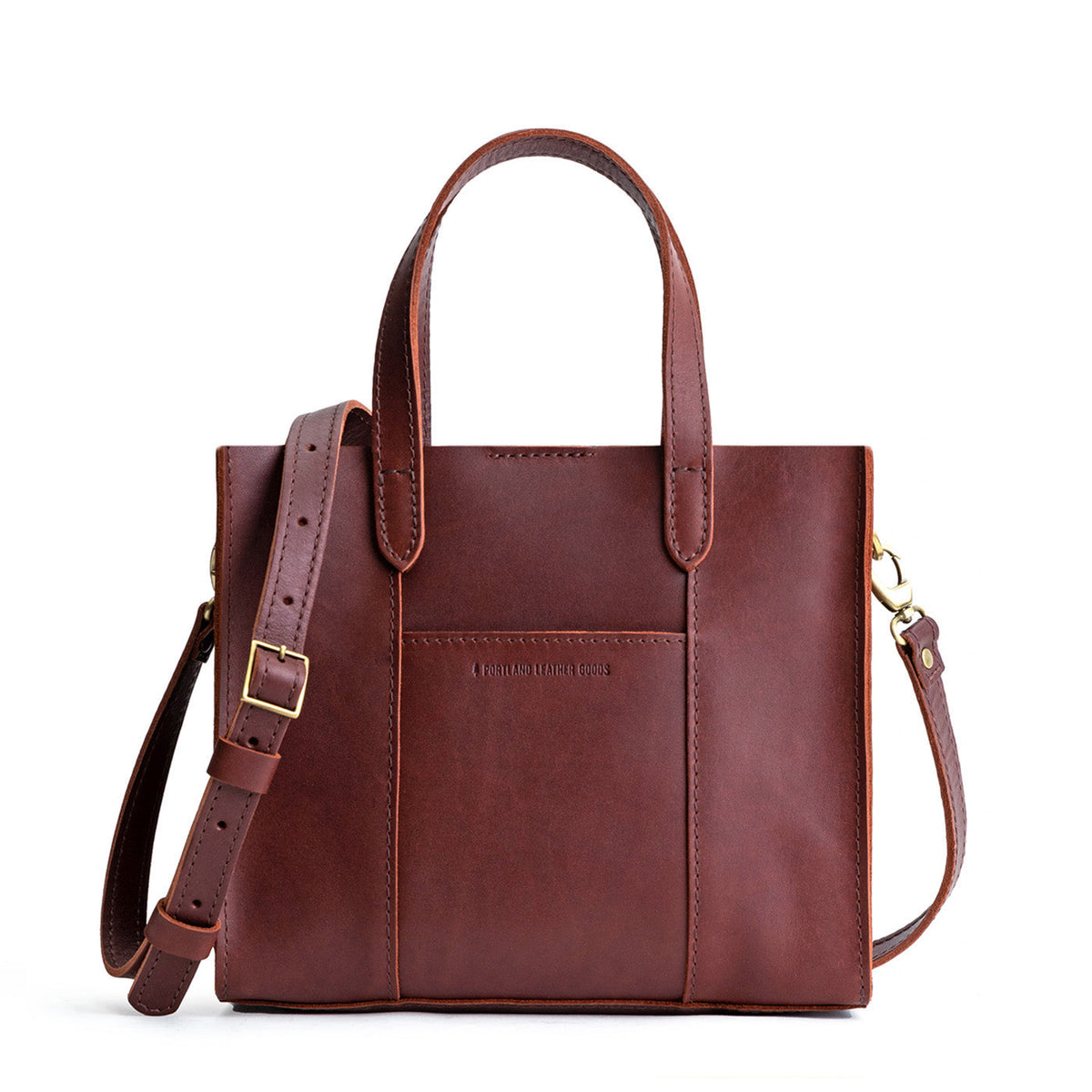 Lola Crossbody Tote - Cognac / Classic