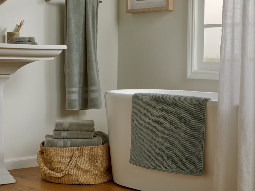 Looped Bath Rug (Moss) - Image 2