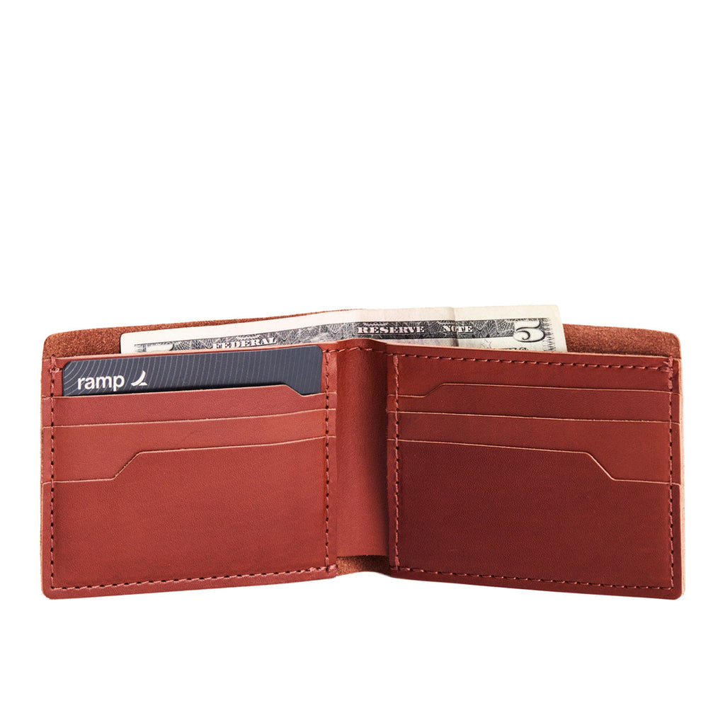 Lucca Bifold Wallet - Marrone