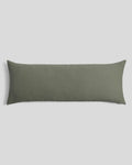Matelasse Body Pillow Cover (Moss)