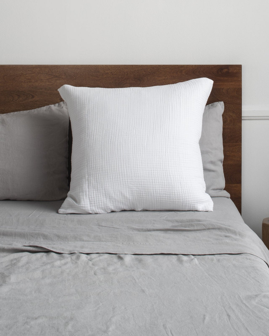 Organic Cloud Cotton Euro Sham (White) - Image 2