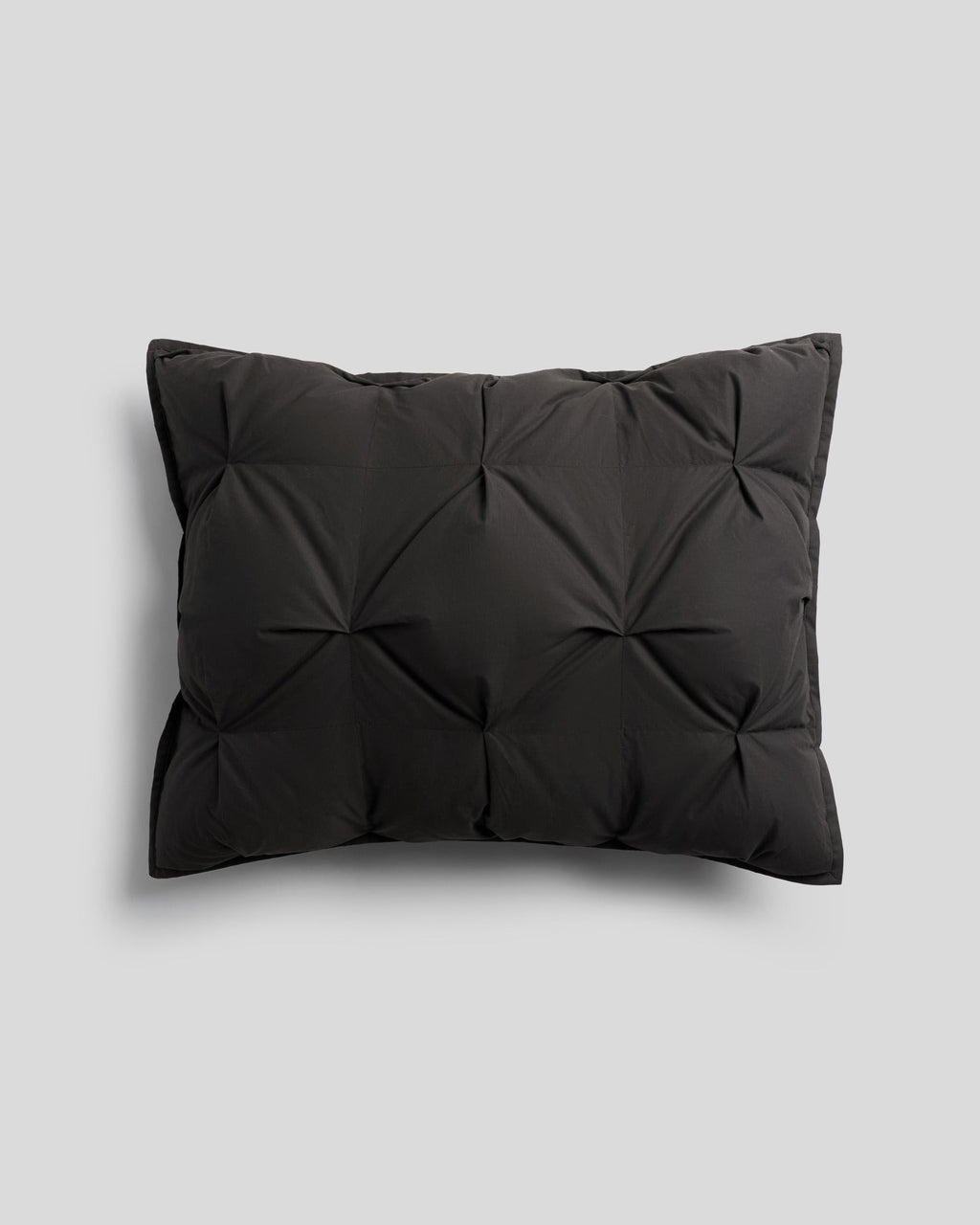 Organic Cotton Puff Shams (Onyx) - Image 5