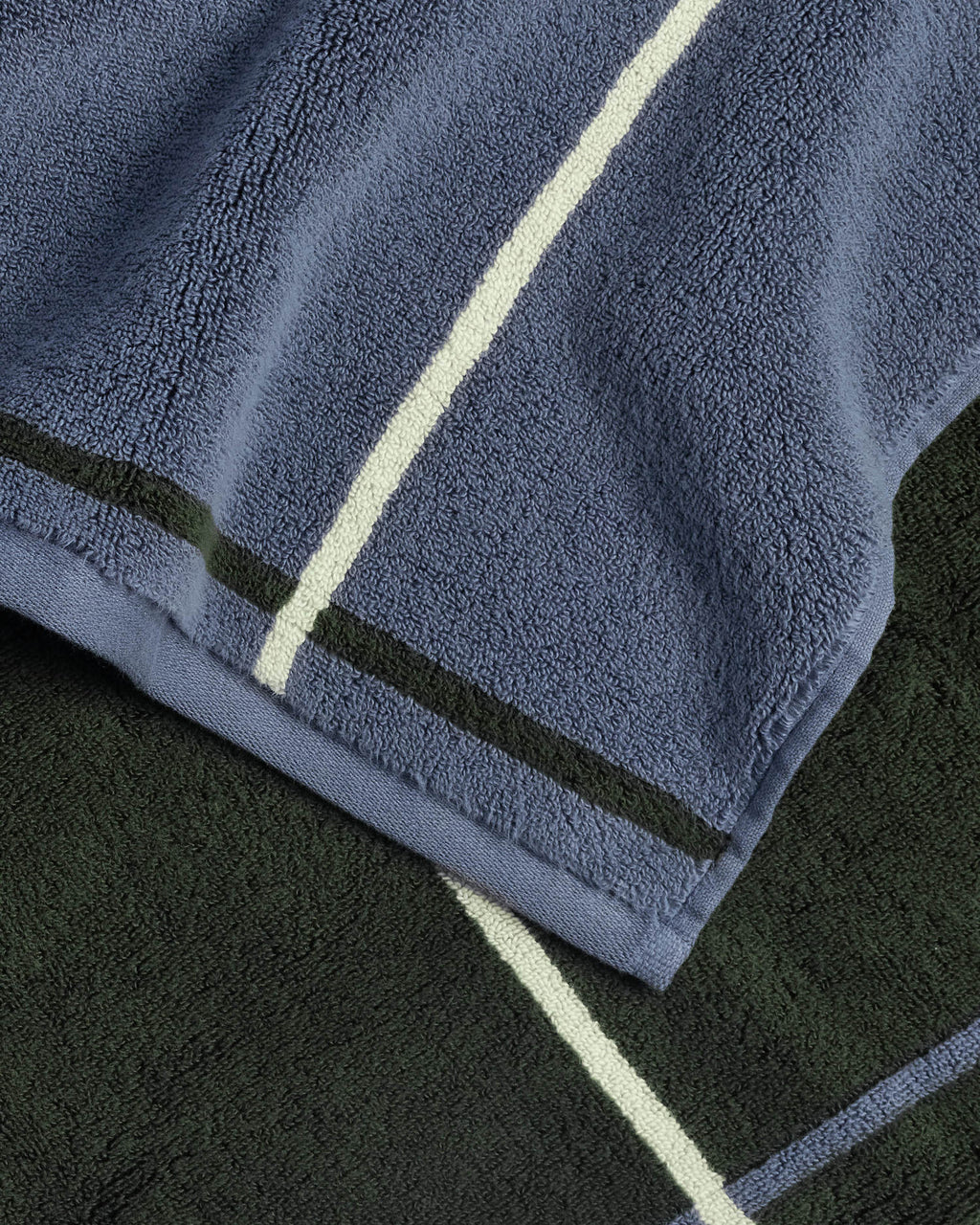 4+4 Organic Plush Bath Bundle - Dusk Windowpane - Image 3