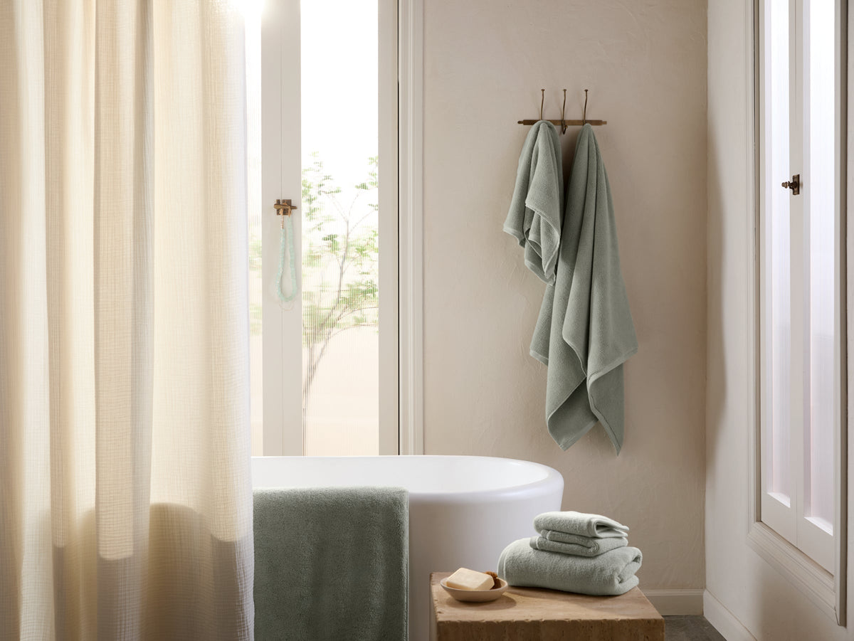 2+2 Organic Plush Bath Bundle - Sage - Image 2