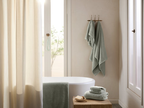 4+4 Organic Plush Bath Bundle - Sage - Image 2