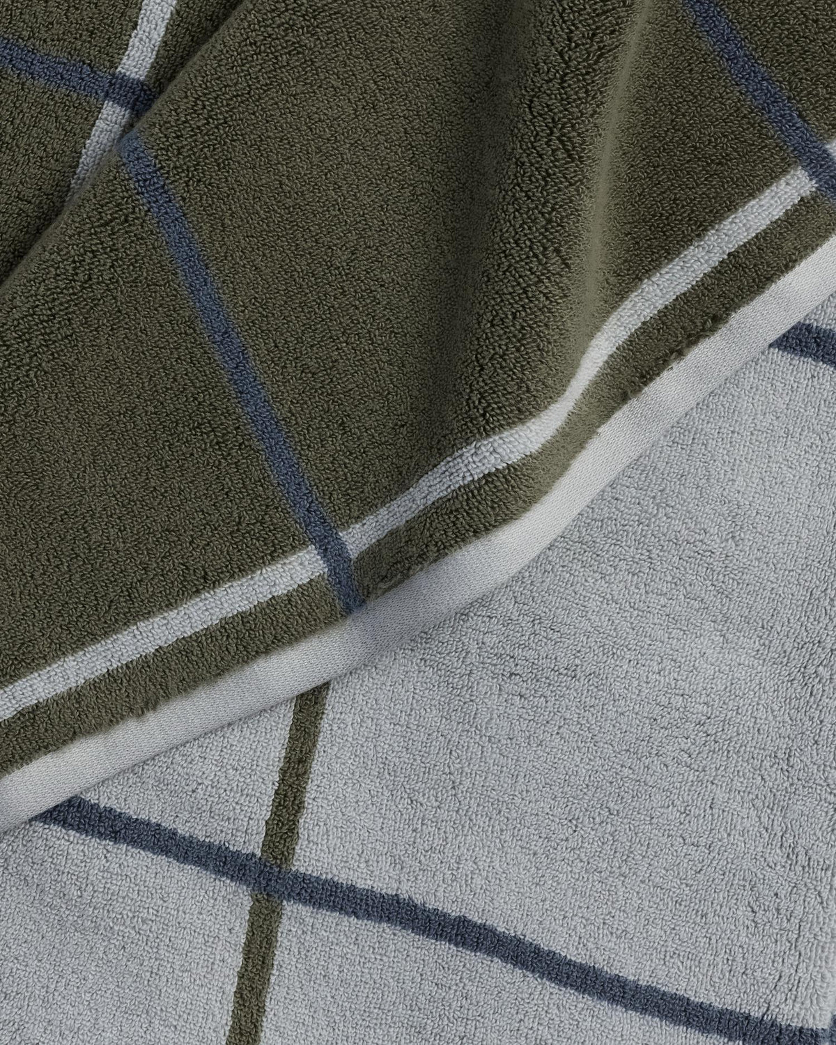 2+2 Organic Plush Bath Bundle - Thyme Windowpane - Image 3