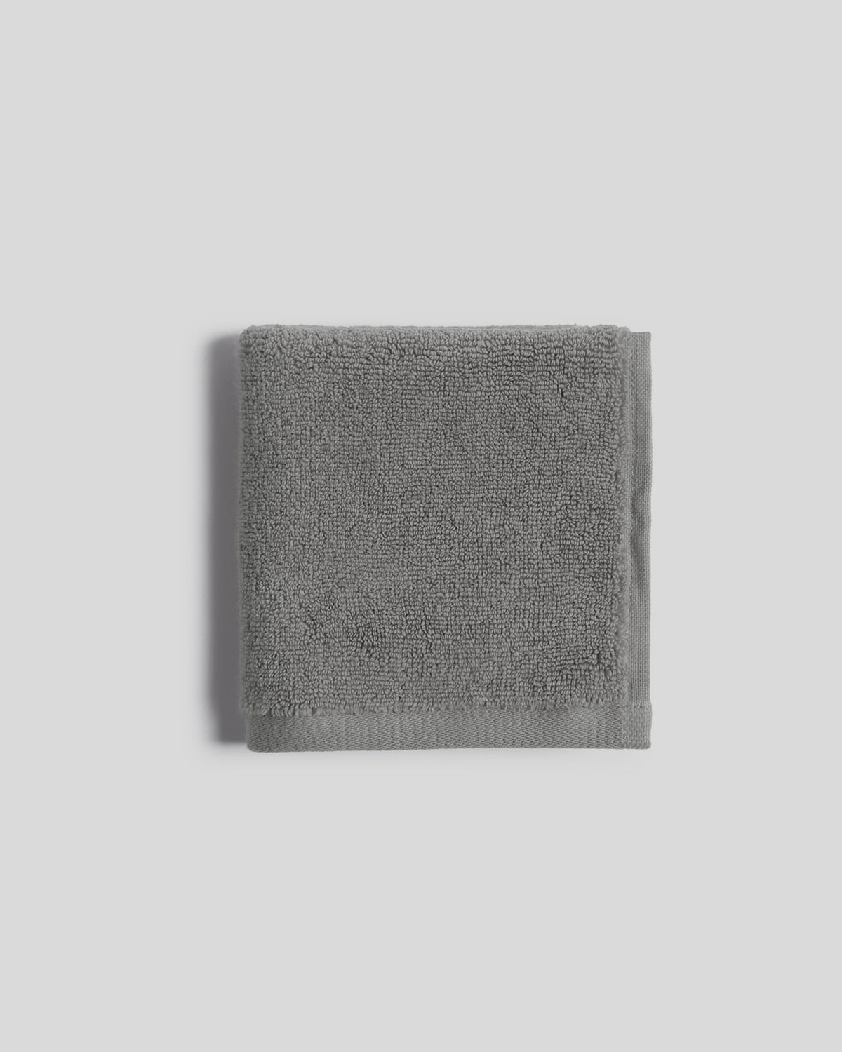 Organic Plush Towels (Pebble) - Washcloth