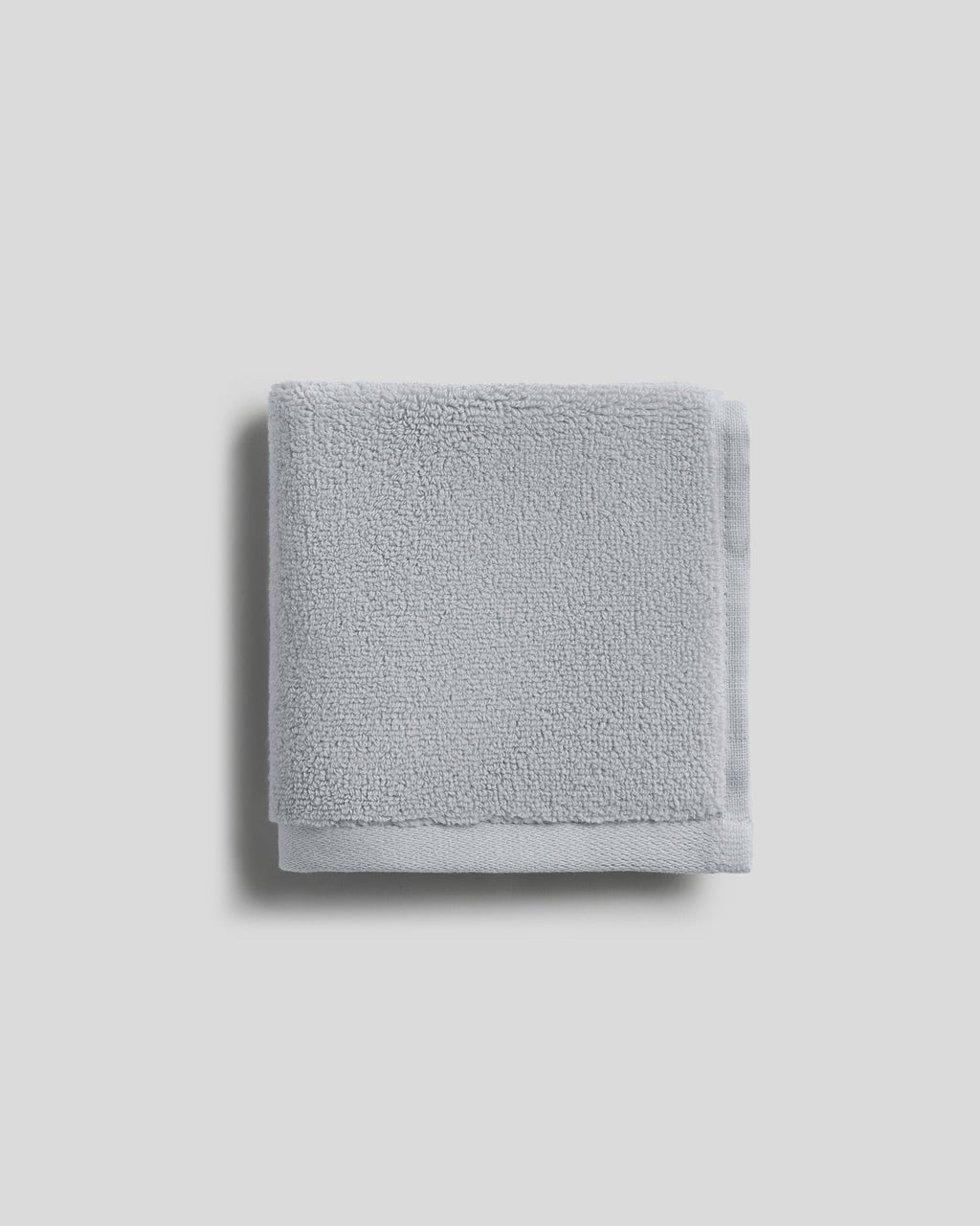 Organic Plush Towels (Sky) - Washcloth