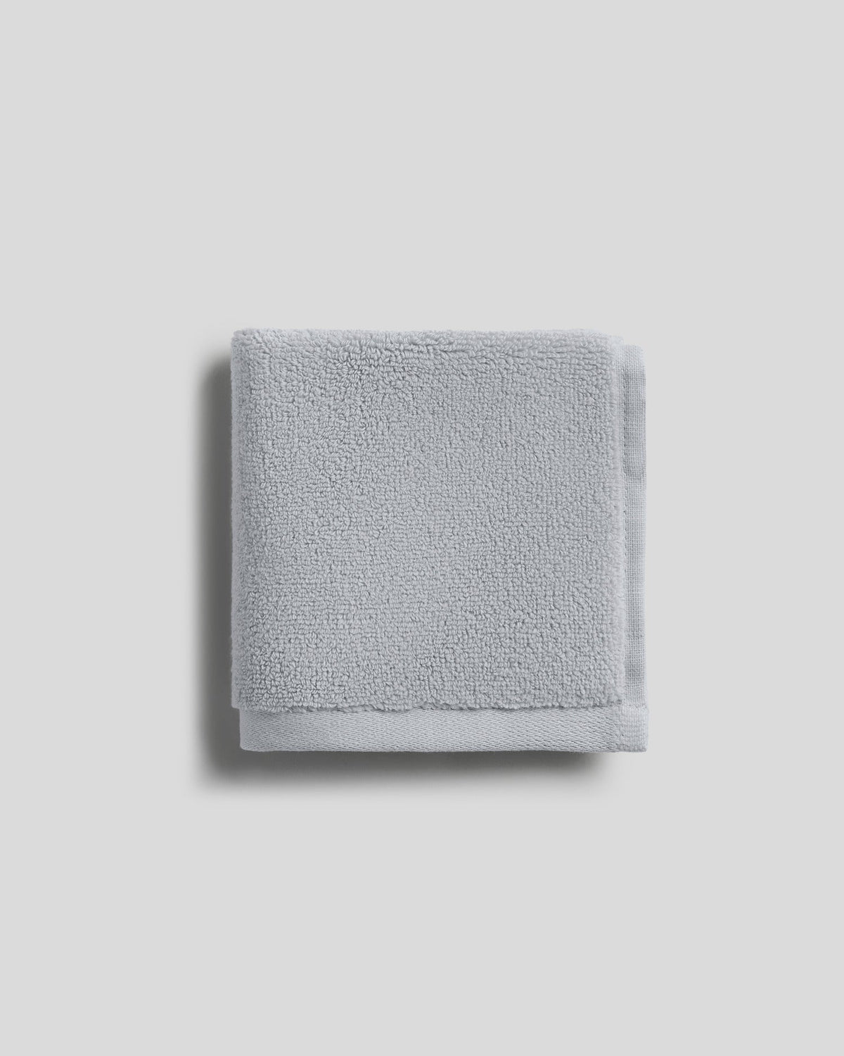Organic Plush Towels (Sky) - Washcloth