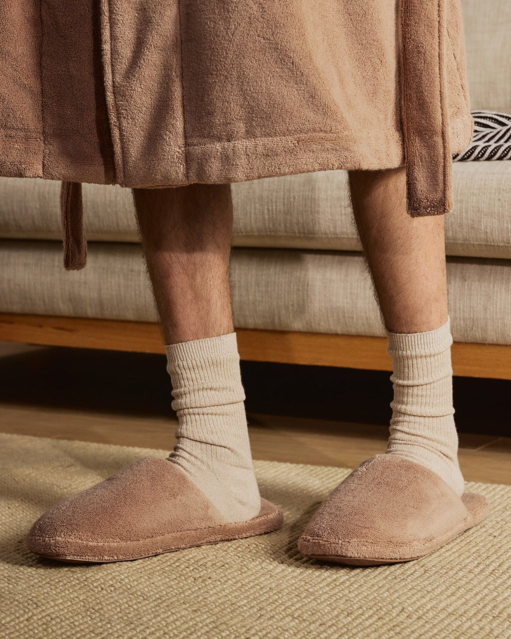 Classic Plush Slippers (Adobe) - Image 2