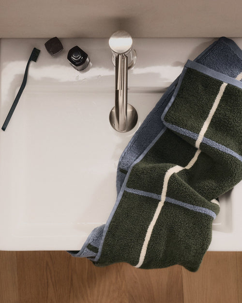 4+4 Organic Plush Bath Bundle - Dusk Windowpane - Image 2
